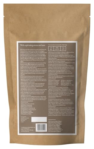 Écorce de Chêne Monte Nativo (300g) - Tisane d'écorce de chêne délicatement séchée - Tisane en vrac 100% naturelle et sa