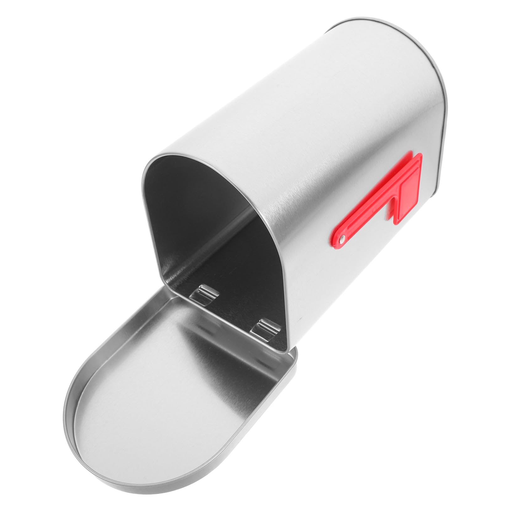 Boîte Aux Lettres Étain Multifonction Design Élégant pour Rangement et Cadeau Maison Bureau Boutique Garçon Fille